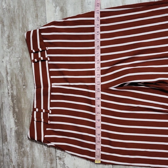 A New Day Wide Leg Striped Slip On Pants - Picture 9 of 11